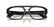 DOLCE & GABBANA 3415 501 - Black Square Eyeglasses for Men