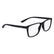 CALVIN KLEIN 19573 001 - Black Rectangle Eyeglasses for Men