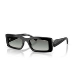 VOGUE 5674S W44/11 - Black Rectangle Sunglasses for Women