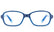 NANO RE-PLAY & CLIP 3001444SC - Blue / Navy Square Eyeglasses for Kids