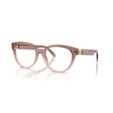VERSACE 3384 5435 - Rose Round Eyeglasses for Women