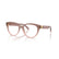 VERSACE 3384 5435 - Rose Round Eyeglasses for Women