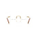MIU MIU 53WV 5AK1O1 - Gold Oval Eyeglasses for Women