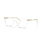 DOLCE & GABBANA 3424 3133 - Transparent Rectangle Eyeglasses for Men