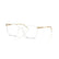 DOLCE & GABBANA 3424 3133 - Transparent Rectangle Eyeglasses for Men