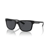 ARMANI EXCHANGE 4026S 812287 - Black Square Sunglasses for Men