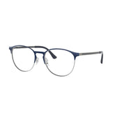 RAY BAN 6375 2981 - Blue / Navy Round Eyeglasses for Men