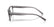 ARMANI EXCHANGE 3115 8239 - Grey Rectangle Eyeglasses for Men