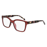 DKNY 5069N 608 - Red Square Eyeglasses for Women