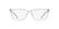 CALVIN KLEIN JEANS 26612 971 - Transparent Rectangle Eyeglasses for Men