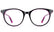 NANO GLITCH & CLIP 830650SC - Mauve Round Eyeglasses for Kids