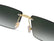 HUGO BOSS BOSS 1918/S J5G - Gold Rectangle Sunglasses for Men