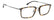 CARRERA CARRERA 8935 86 - Brown Rectangle Eyeglasses for Men