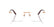 DOLCE & GABBANA 1360 1298 - Gold Square Eyeglasses for Women
