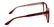 CALVIN KLEIN 24550 MAG-SET+CLIP 605 - Red Cateye Eyeglasses for Women