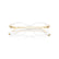 MIU MIU 02WV 15Z1O1 - Transparent Round Eyeglasses for Women