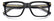 CARRERA CARRERA 386 807 - Black Rectangle Eyeglasses for Men