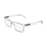 CALVIN KLEIN JEANS 26612 971 - Transparent Rectangle Eyeglasses for Men