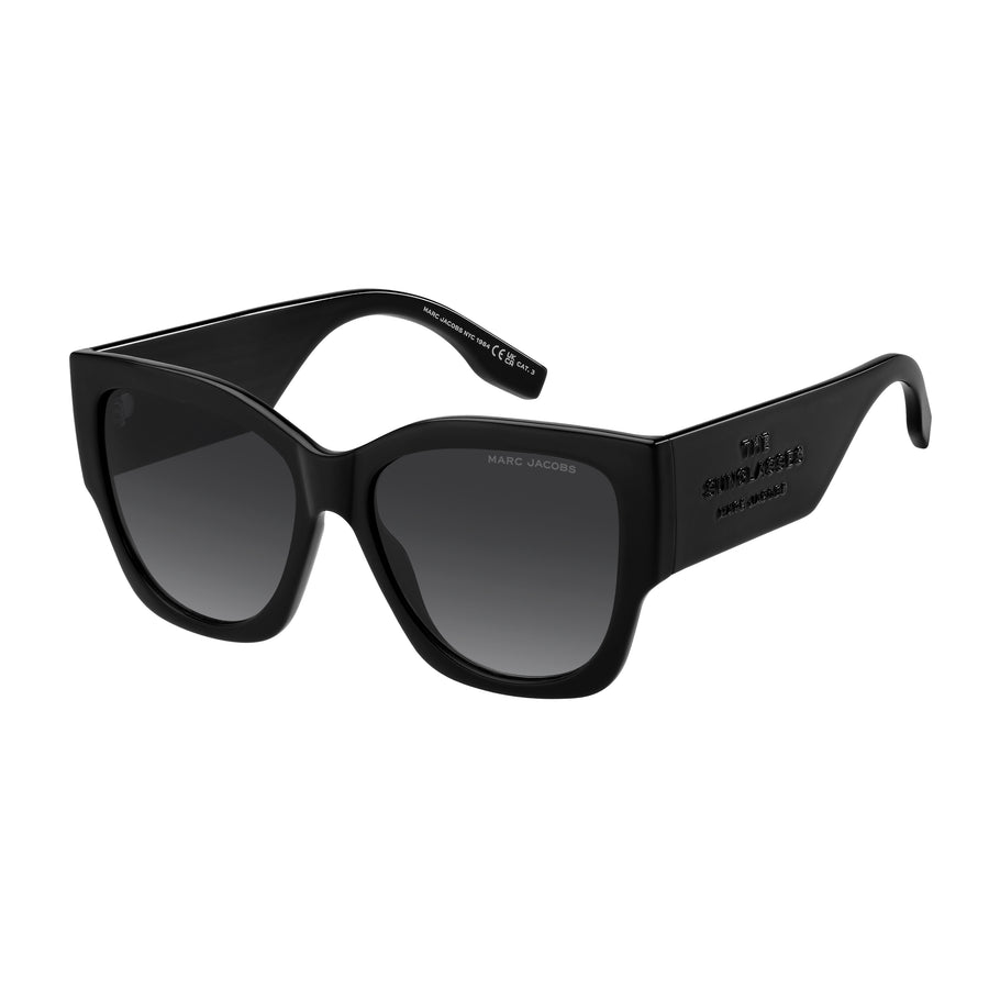 MARC JACOBS MARC 859/S 807 - Black Cateye Sunglasses for Women