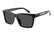 EMPORIO ARMANI 4262U 501787 - Black Square Sunglasses for Men
