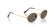 RAY BAN 3547N 001/B1 - Gold Oval Sunglasses for Men