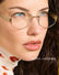 MARC JACOBS MARC 895 J5G - Gold Rectangle Eyeglasses for Women