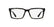 CALVIN KLEIN JEANS 26612 242 - Brown / Torto Rectangle Eyeglasses for Men