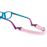 NANO ARCADE & CLIP 521648HSC - Mauve Rectangle Eyeglasses for Kids