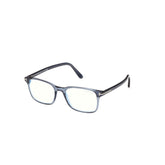 Tom Ford 5831-B 090 Blue Rectangle Eyeglasses for Men