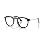 PERSOL 3387V 95 - Black Round Eyeglasses for Men