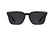 CALVIN KLEIN JEANS 26603S 001 - Black Rectangle Sunglasses for Men