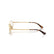 VOGUE 4341 280 - Gold Geometric Eyeglasses for Women