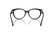 VERSACE 3384 GB1 - Black Round Eyeglasses for Women