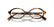 MIU MIU 01XV VAU1O1 - Brown / Torto Oval Eyeglasses for Women