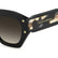 CAROLINA HERRERA HER 365/S 807 - Black Square Sunglasses for Women