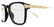 CARTIER CT0611 001 - Black Square Eyeglasses for Men