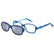 NANO RE-PLAY & CLIP 3001444SC - Blue / Navy Square Eyeglasses for Kids