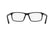 CALVIN KLEIN 25546 001 - Black Rectangle Eyeglasses for Men