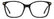CARRERA CARRERA 3091 807 - Black Square Eyeglasses for Women