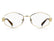 MARC JACOBS MARC 895 J5G - Gold Rectangle Eyeglasses for Women