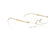 RAY BAN 3767V 2500 - Gold Oval Eyeglasses for Men