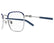 MONT BLANC 389 004 - Silver Square Eyeglasses for Men