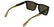 CALVIN KLEIN JEANS 25617S 242 - Brown / Torto Rectangle Sunglasses for Men