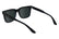 CALVIN KLEIN 24536SN 005 - Black Square Sunglasses for Men