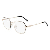 DKNY 1033N 717 - Gold Geometric Eyeglasses for Women