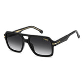 CARRERA CARRERA 377/S 807 - Black Rectangle Sunglasses for Men
