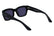 CALVIN KLEIN 23509S 001 - Black Rectangle Sunglasses for Men