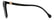 CAROLINA HERRERA HER 0394/G/S 807 - Black Rectangle Sunglasses for Women