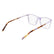DKNY 5067 520 - Transparent Rectangle Eyeglasses for Women