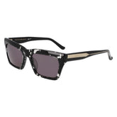 DONNA KARAN 515S 010 - Black Cateye Sunglasses for Women